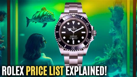 how much do rolexs cost|official rolex price list.